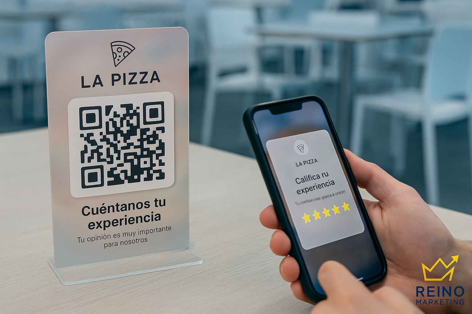Ilustración de reseñas de 5 estrellas