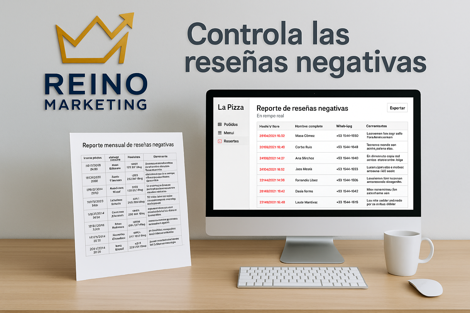 Dashboard con reportes y analíticas